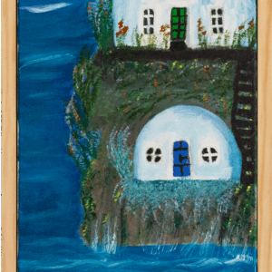 Original painting titled cliffhouse