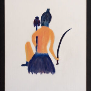 Original Painting titled Peaceful Warrior